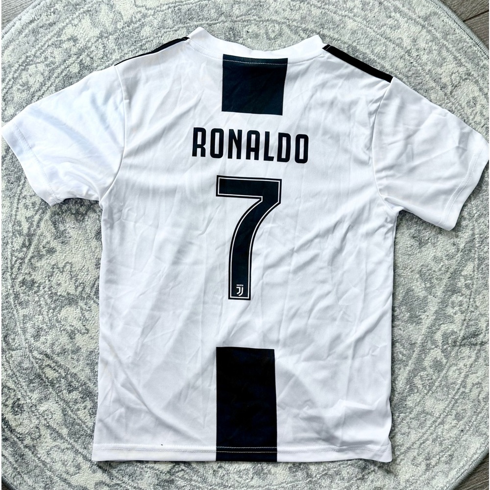 Juventus Ronaldo Short Sleeved Jersey - Kids 10